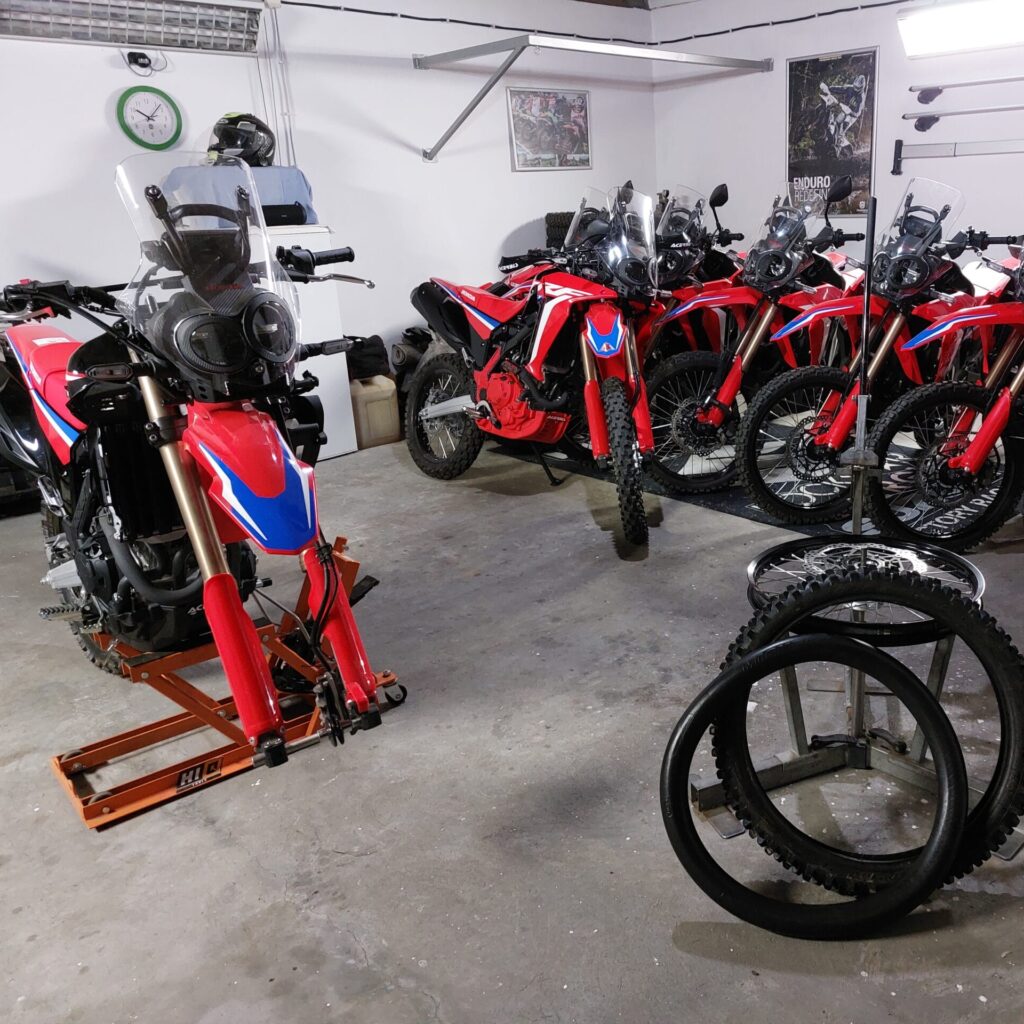 Honda CRF 300 Rally off-road flotta
