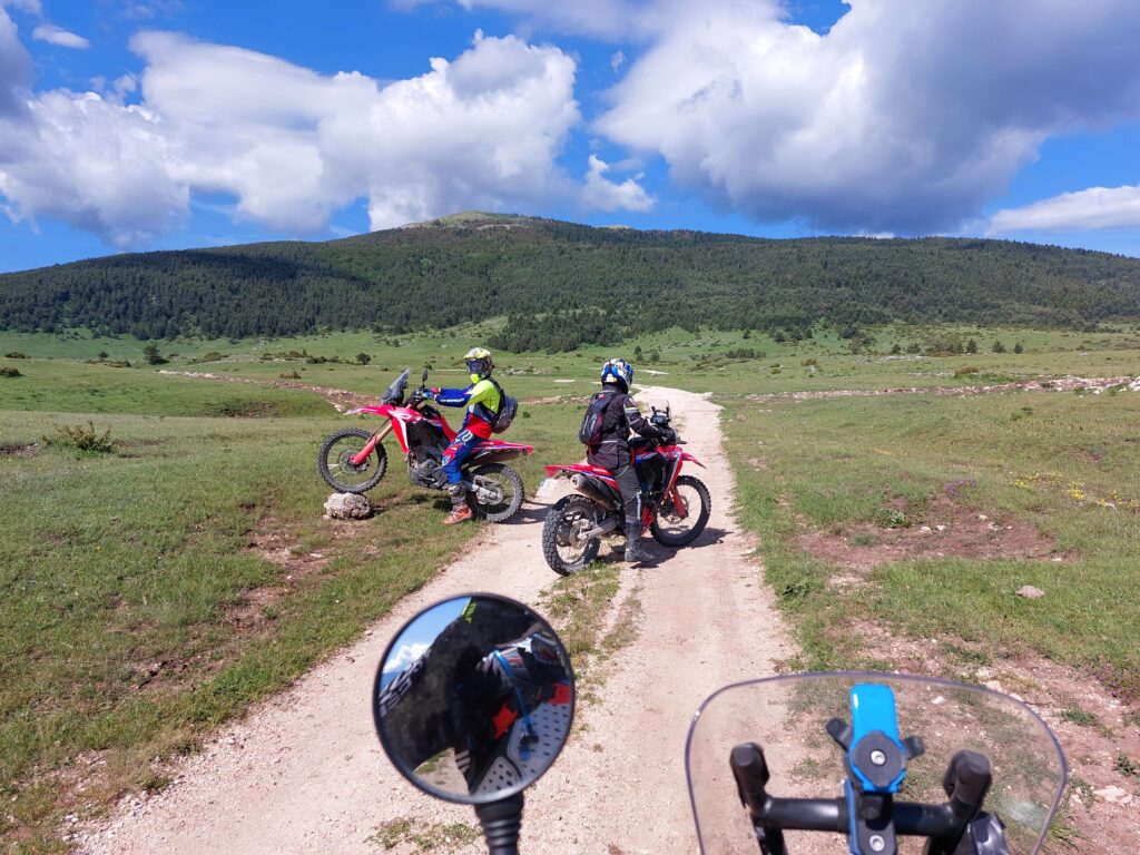 Enduro Bosznia Honda CRF 300 Rally csoportos túramotorozás