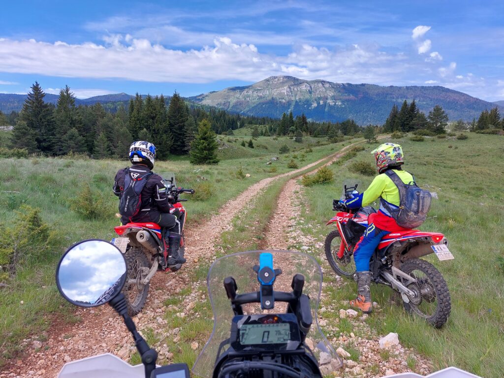 Bosznia Off-road motorozás Honda CRF 300 Rally